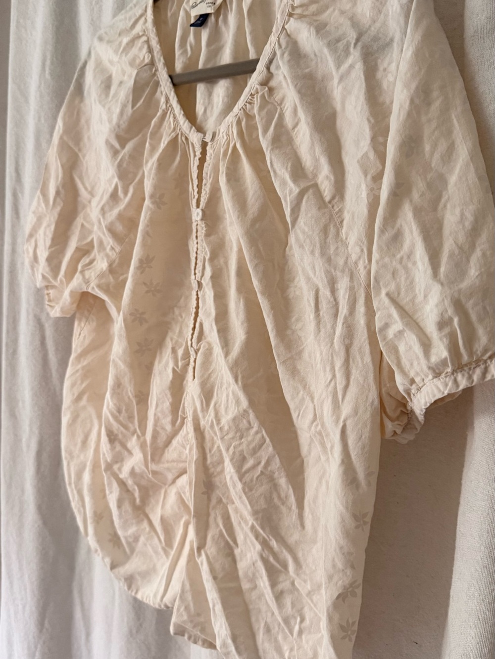 Universal Thread Cotton Boho Button up Blouse - Picture 2 of 6